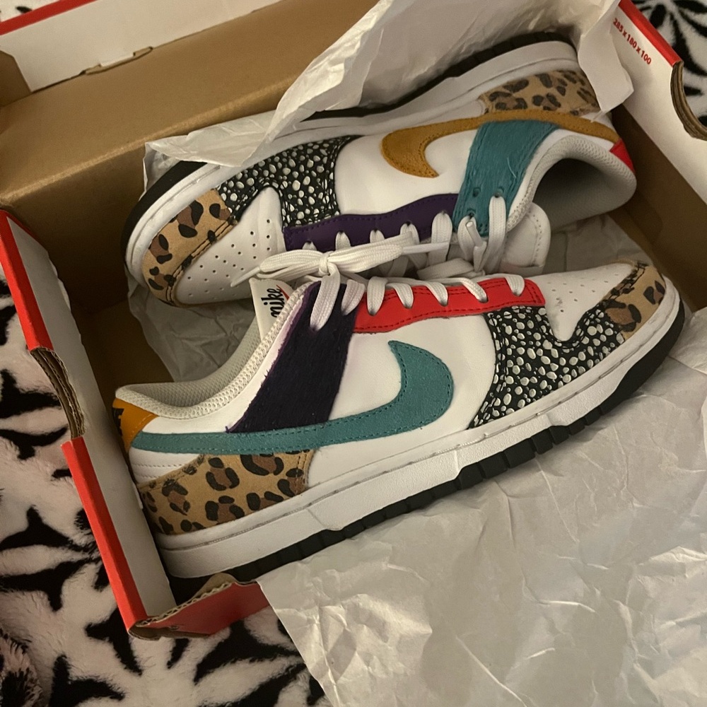 Colorful Patterned Sneakers